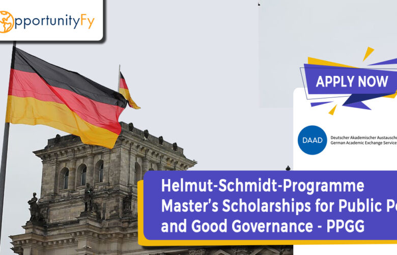 Helmut-Schmidt-Programme (Master’s Scholarships for Public Policy and Good Governance - PPGG)