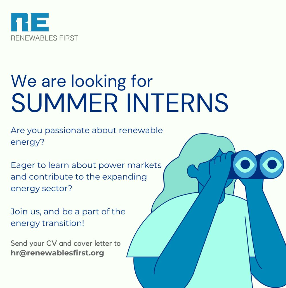 Renewable First Summer Internship Program 2024 Islamabad Pakistan